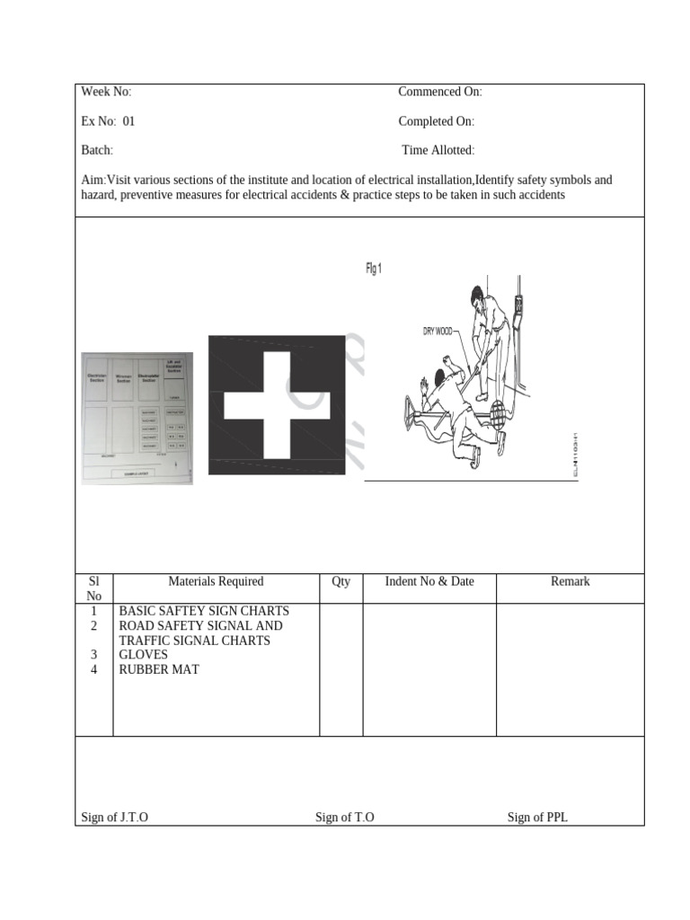 Electrical Safety and Workshop Practices | PDF | Capacitor | Series And ...