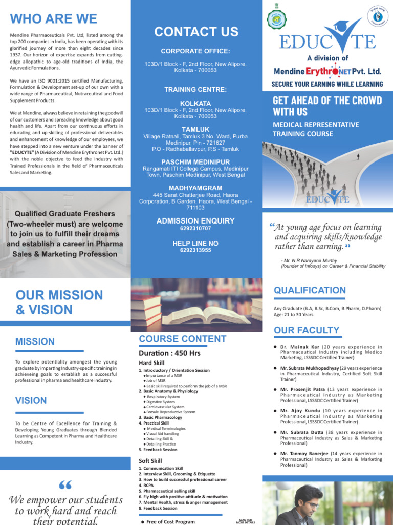 Medical Representative Training Course | PDF