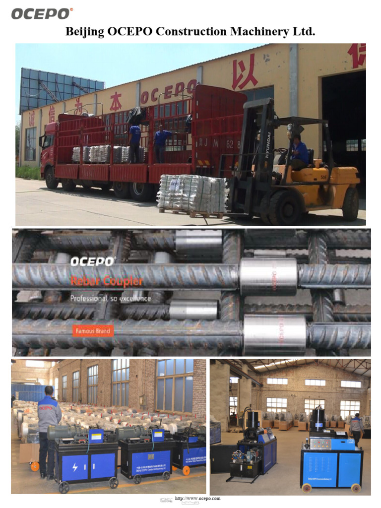 OCEPO Rebar Machinery Solutions | PDF | Forging | Screw