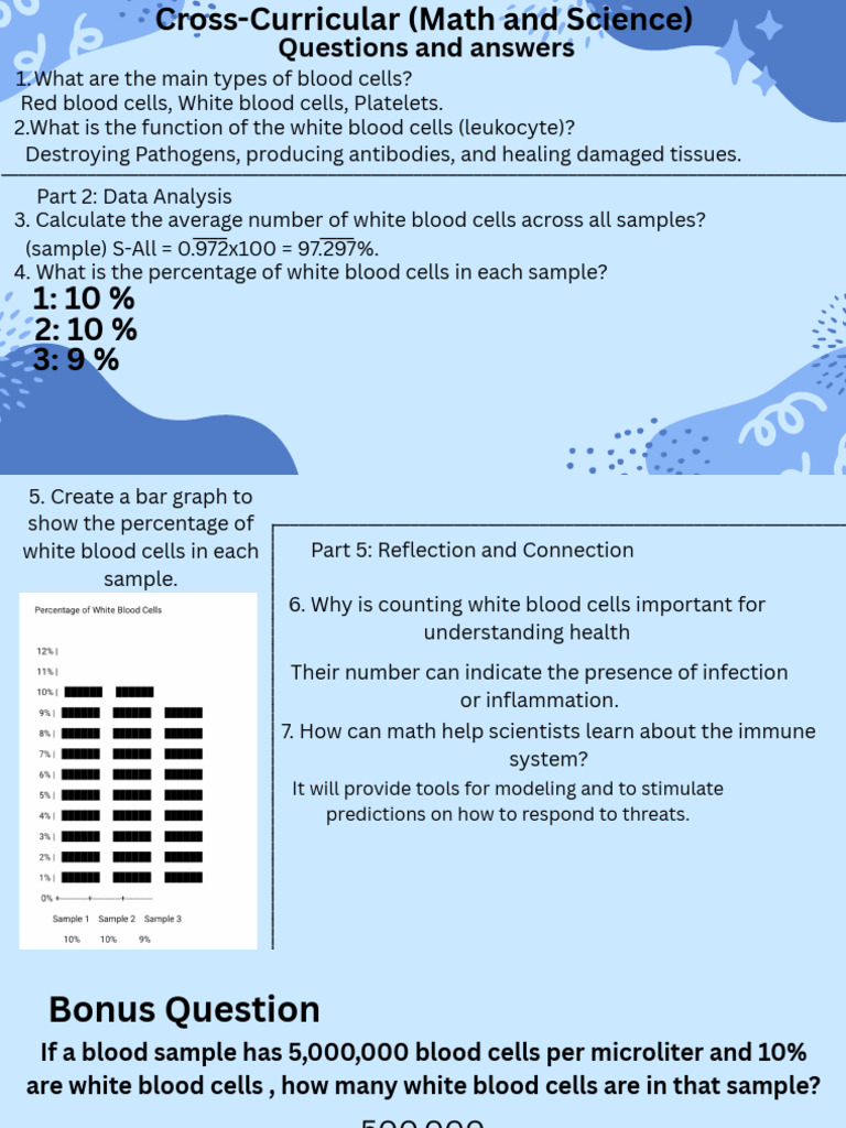 Science and Math Tia 1) | PDF | White Blood Cell | Blood