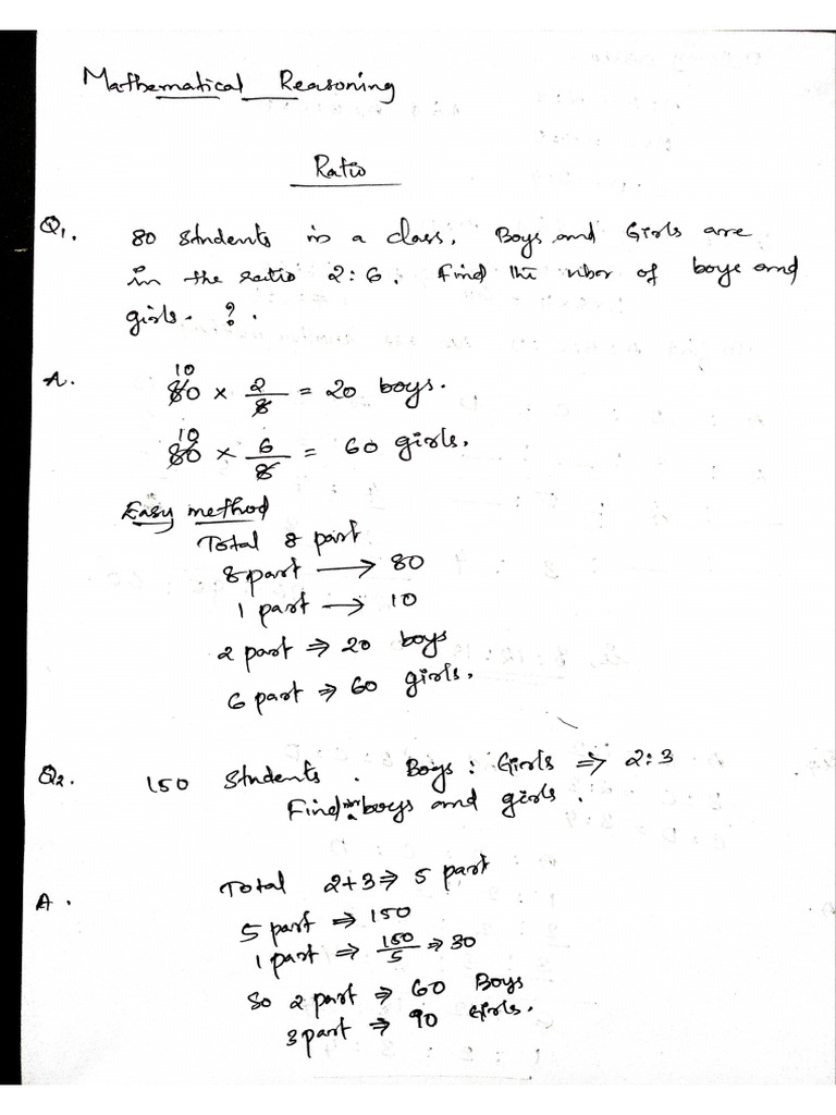 Mathematical Reasoning Part 5 | PDF