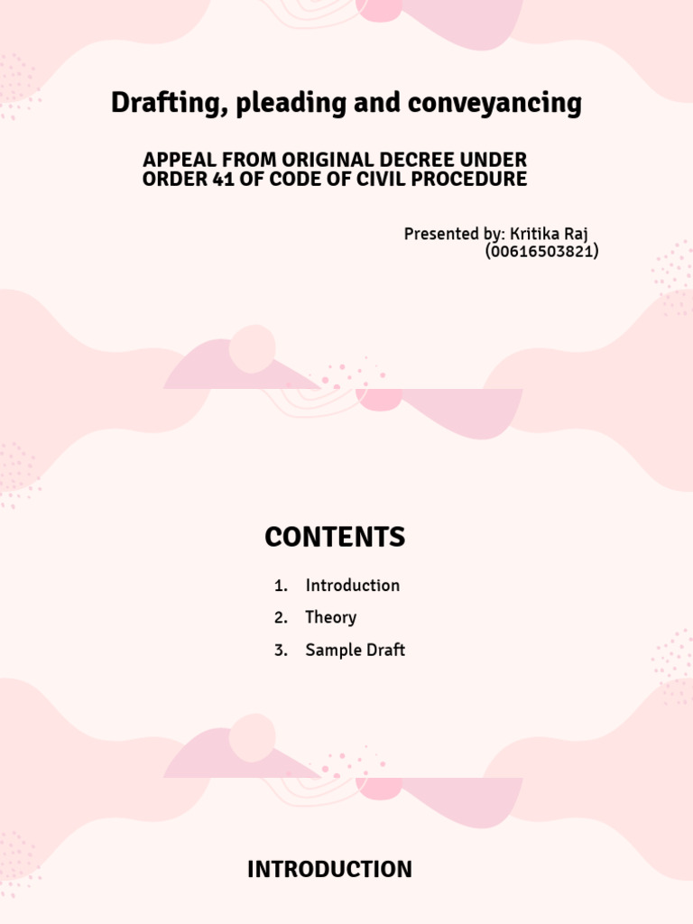 DPC Presentation | PDF | Appeal | Lawsuit