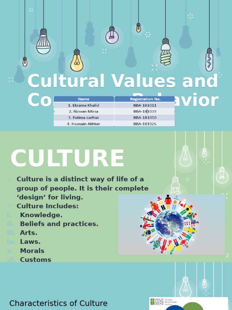 Cultural Values Impacting Consumer Behavior | PDF | Behavior | Consumer ...