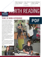 Worth Reading: Year 10 Work Experience