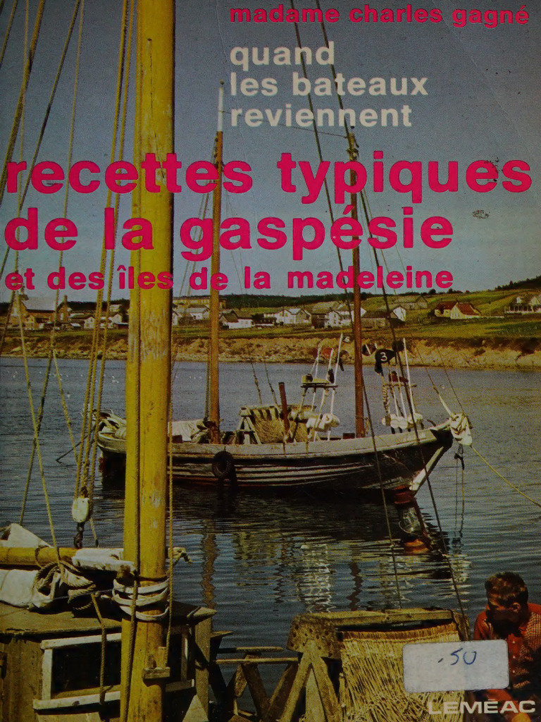 Recettes Gaspésiennes Traditionnelles | PDF | Soupe | Température