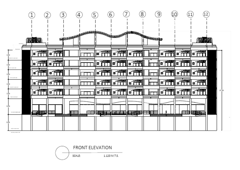 Building Elevation and Floor Lines | PDF