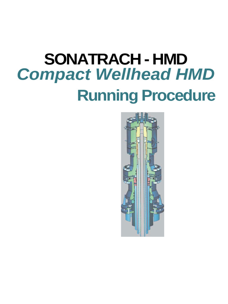 SONATRACH HMD Wellhead Installation Guide | PDF | Casing (Borehole ...