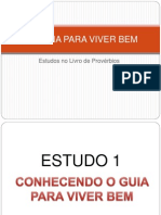 Estudo 1 - Conhecendo o Guia para Viver Bem