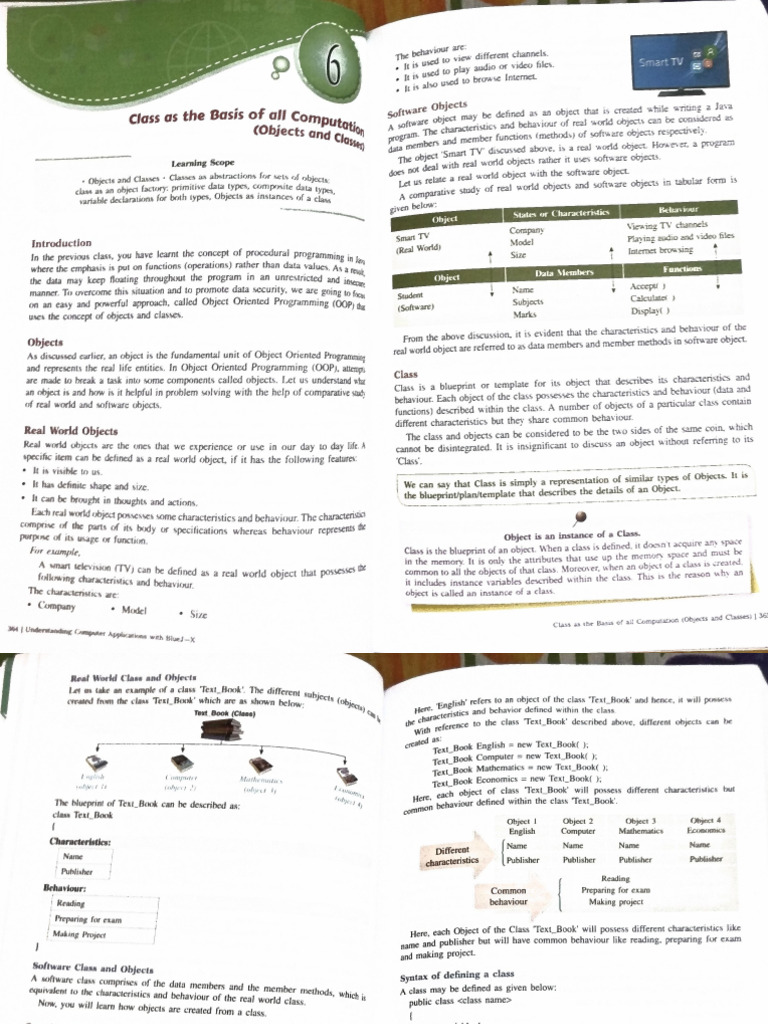 Class and Objects | PDF