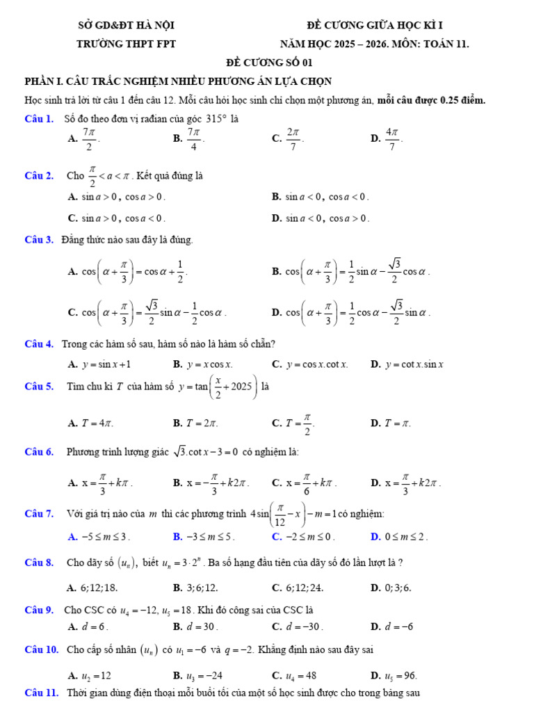 ĐC Gki K11 HS | PDF