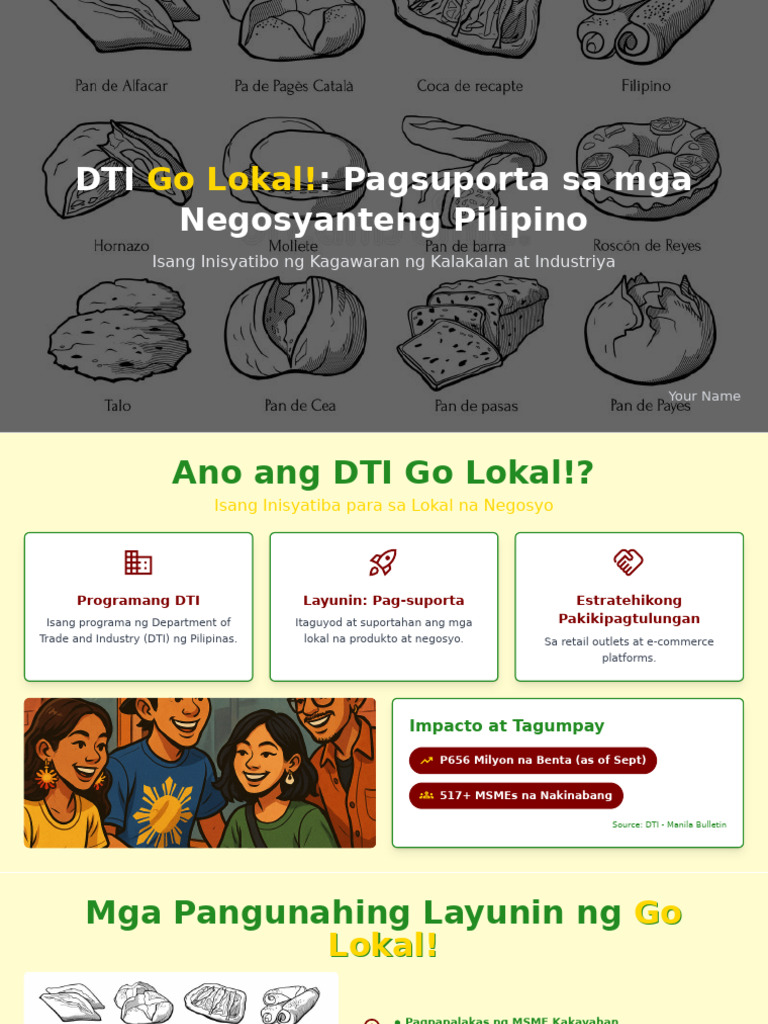 Dti Go Lokal | PDF