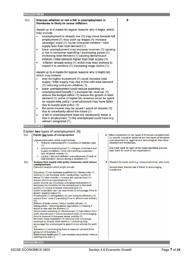 Economic Growth and Unemployment Analysis | PDF | Unemployment | Labour ...