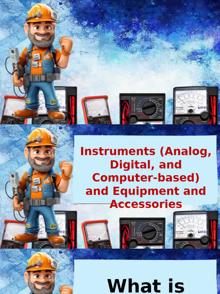 Instruments | PDF | Instrumentation | Analog Signal