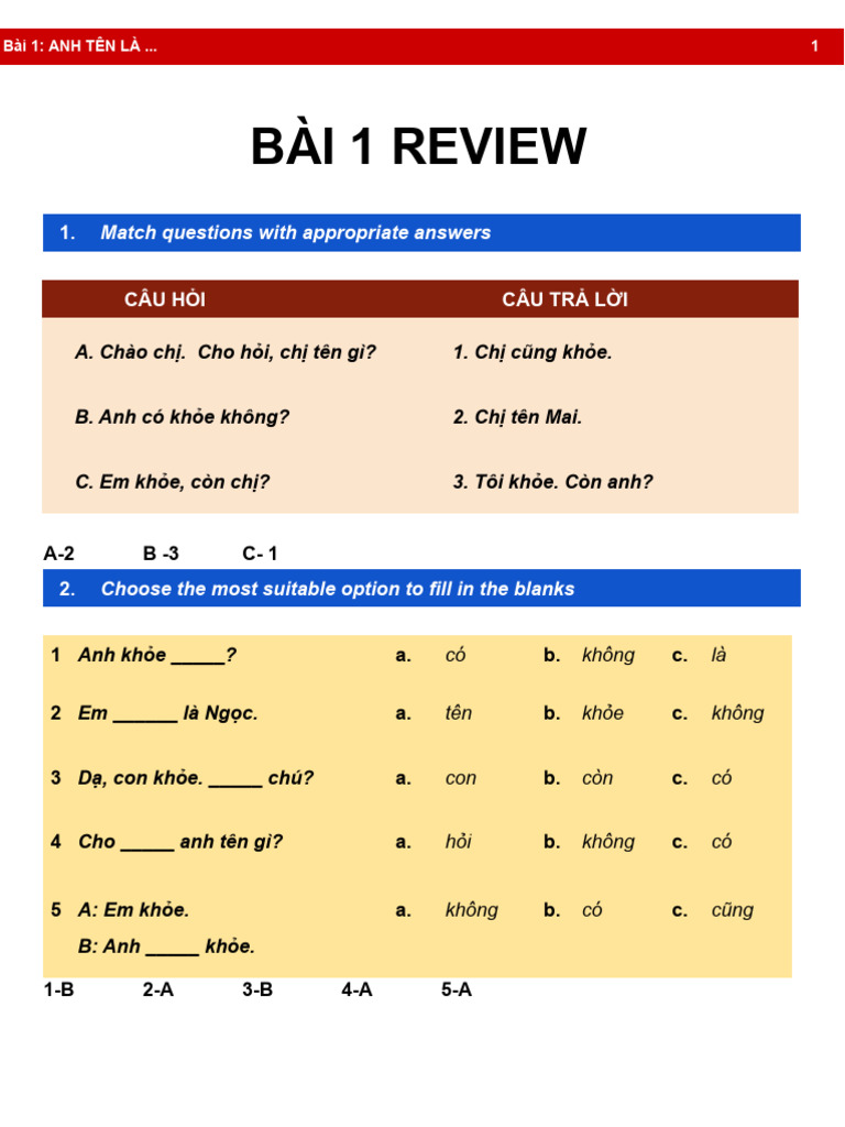 Dap+an+Test+1+ +Vsl+1 | PDF