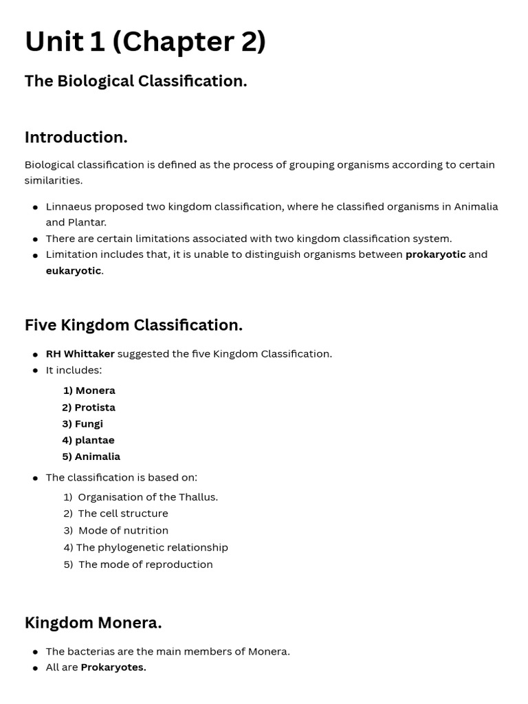 Unit 1 - 20251117 - 141514 - 0000 | PDF | Protozoa | Fungus