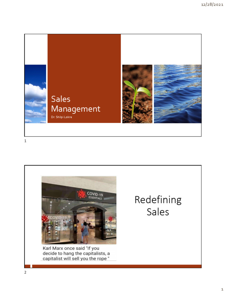 Sales Management Insights and Strategies | PDF | Motivation | Motivational