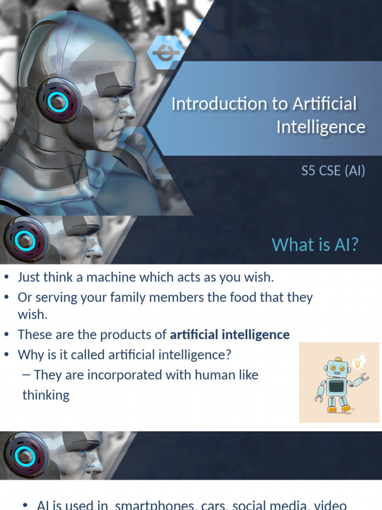 Overview of Artificial Intelligence Concepts | PDF | Artificial ...