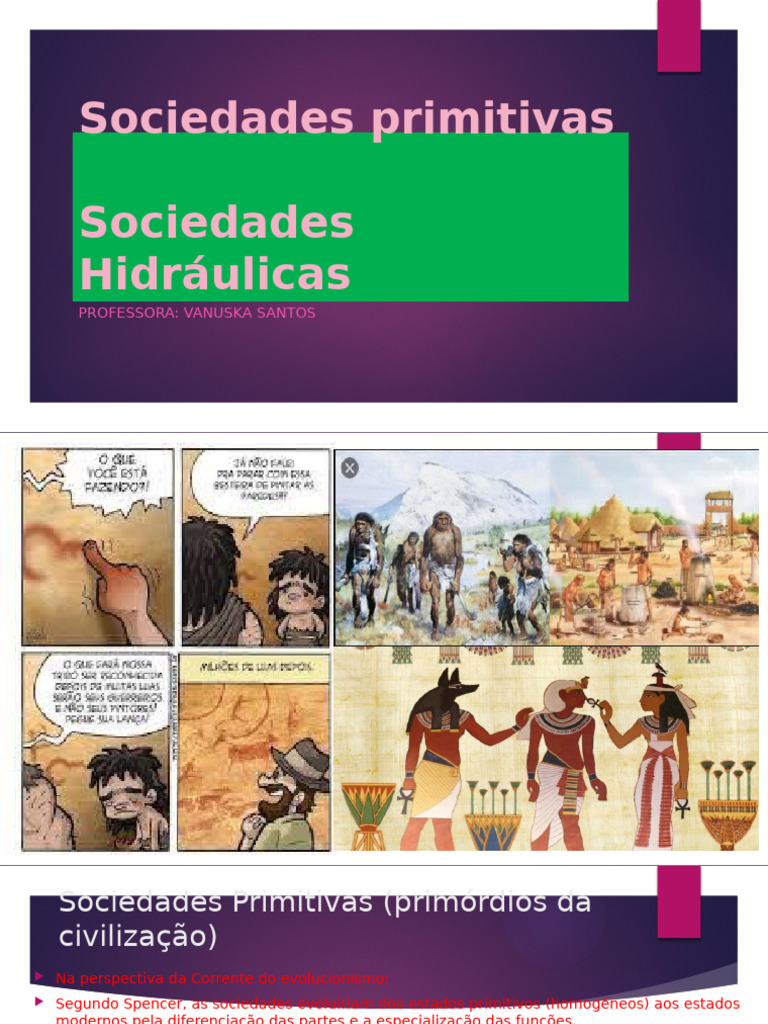 Sociedades primitivas e hidraulicas | PDF | Agricultura | Estado