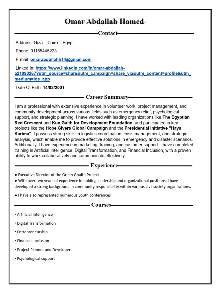 CV Work | PDF | Intelligence | Leadership