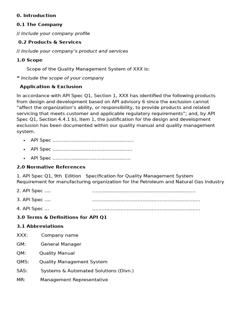 Quality Management System Overview | PDF | Quality Management System ...