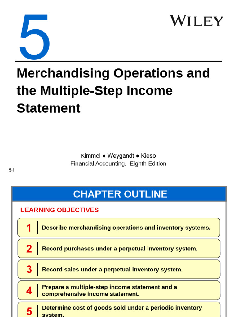 Merchandising Operations & Income Statements | PDF | Income Statement ...