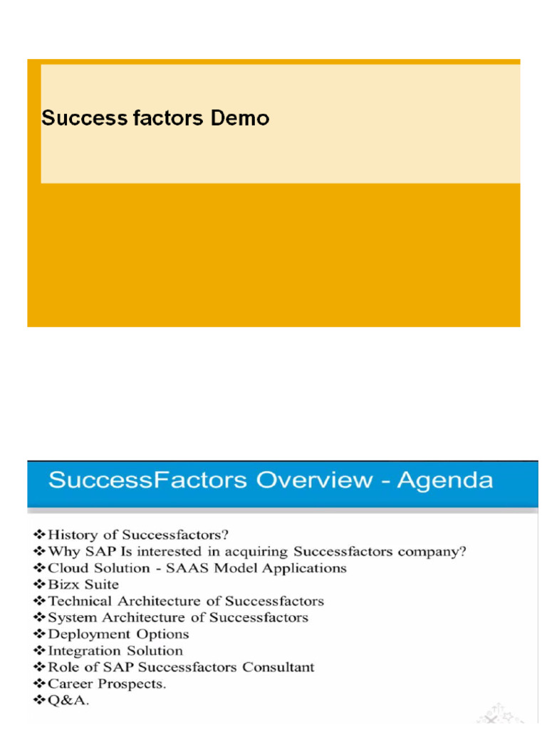 Succesfactorsdemo 150522224254 Lva1 App6891 | PDF | Human Resource ...