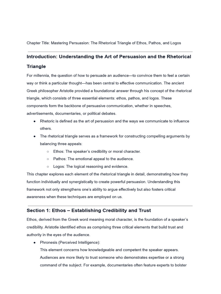The Art of Convincing | PDF | Public Speaking | Rhetoric