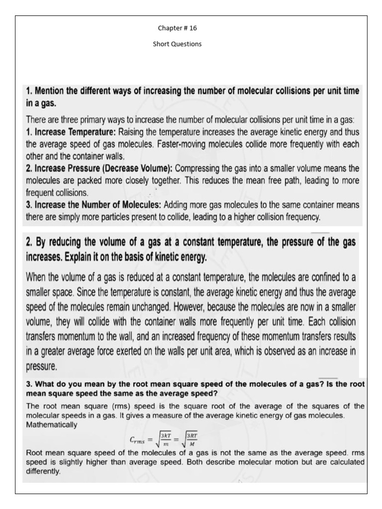 XII Chap 16 Physics Notes | PDF