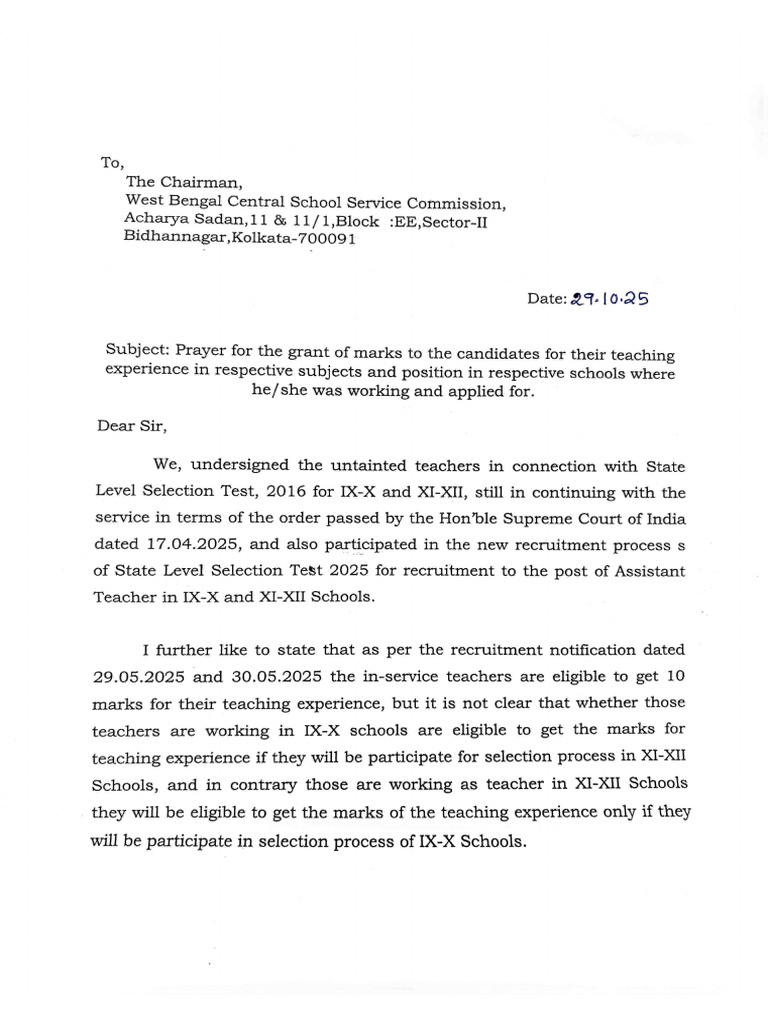 PG Letter | PDF