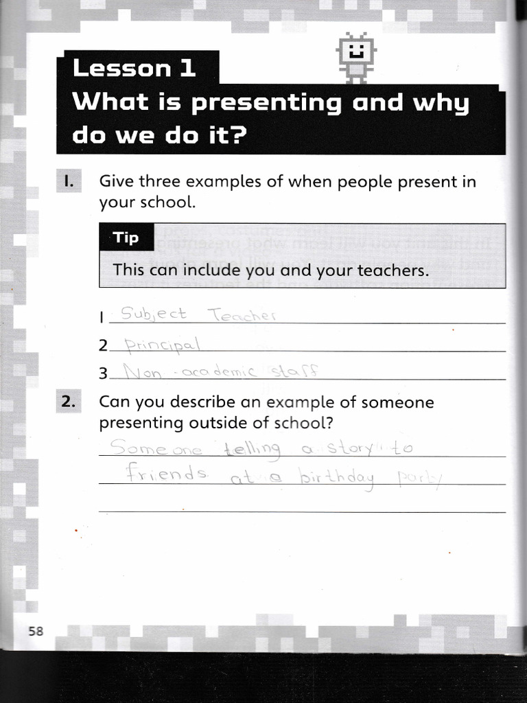 Inspire Computing Grade 2 Workbook P2 | PDF