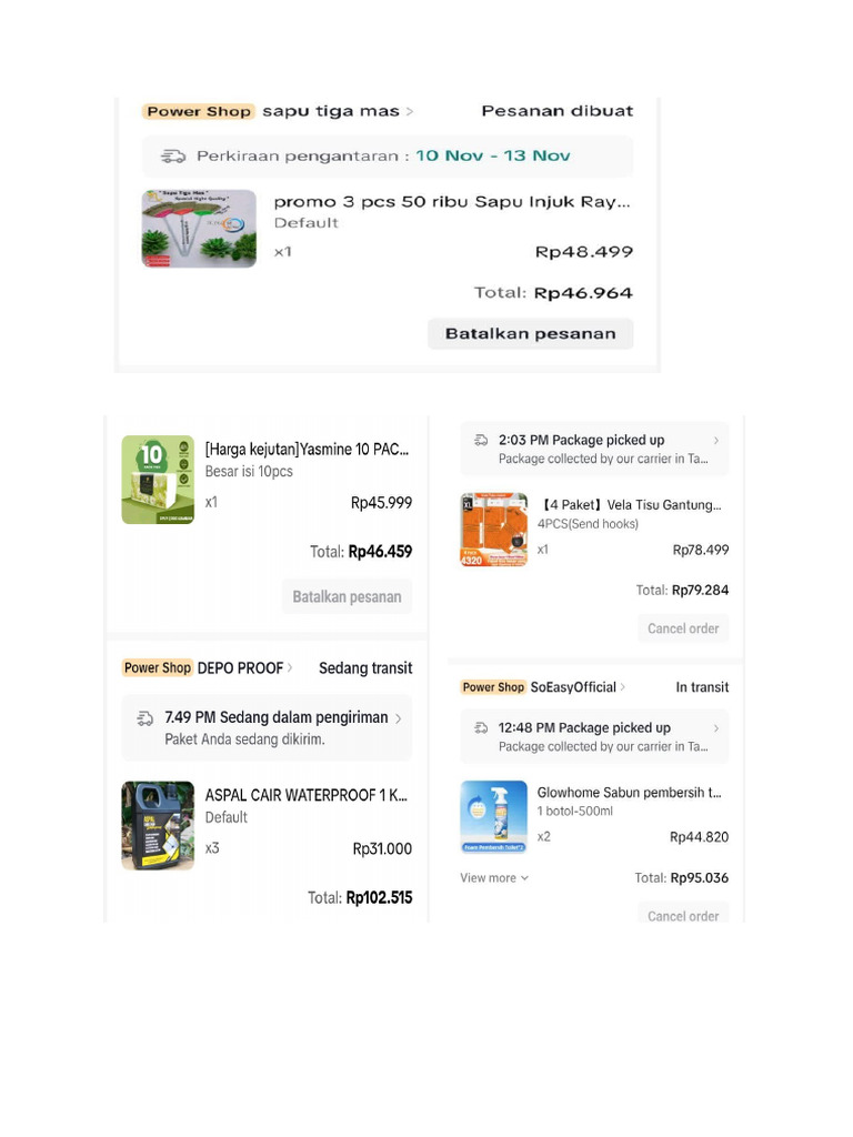 File Cod Paket Bapak | PDF