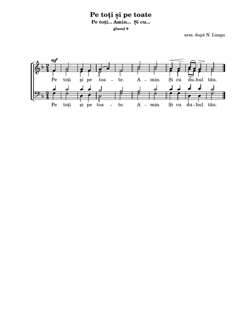 Pe-Toti Si Pe Toate | PDF