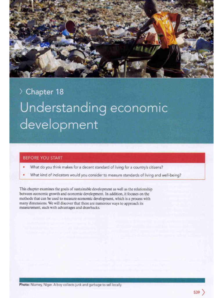 IB Ch18 Understanding Economic Development | PDF