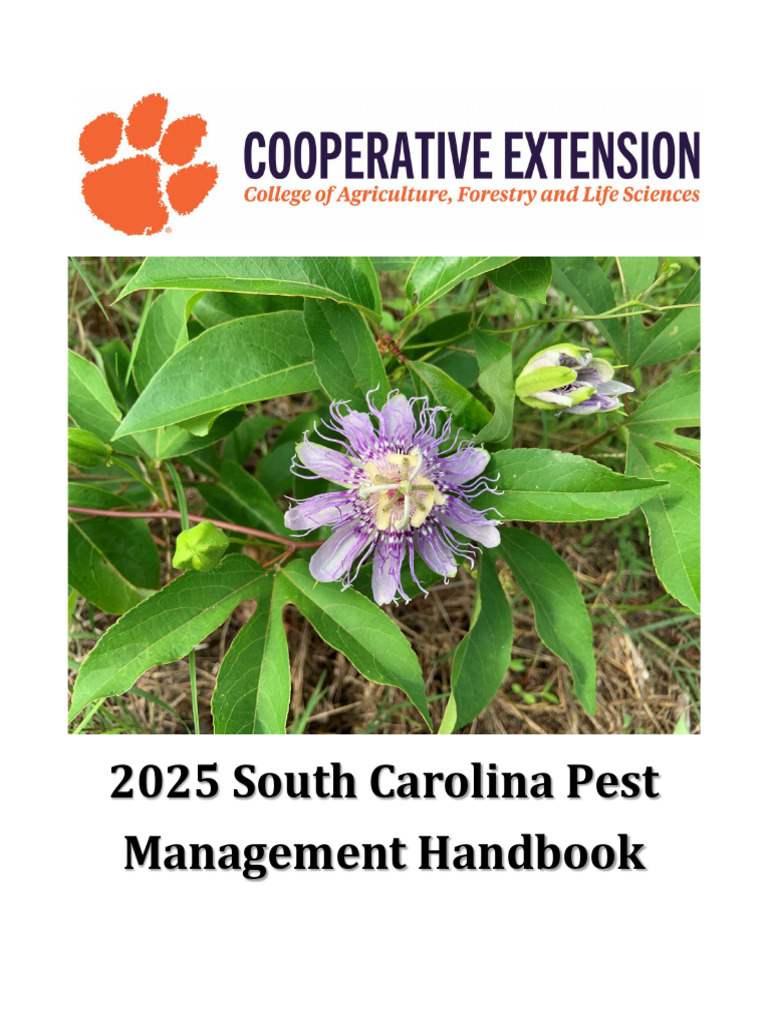 2025 South Carolina Pest Management Guide | PDF | Herbicide | Gallon