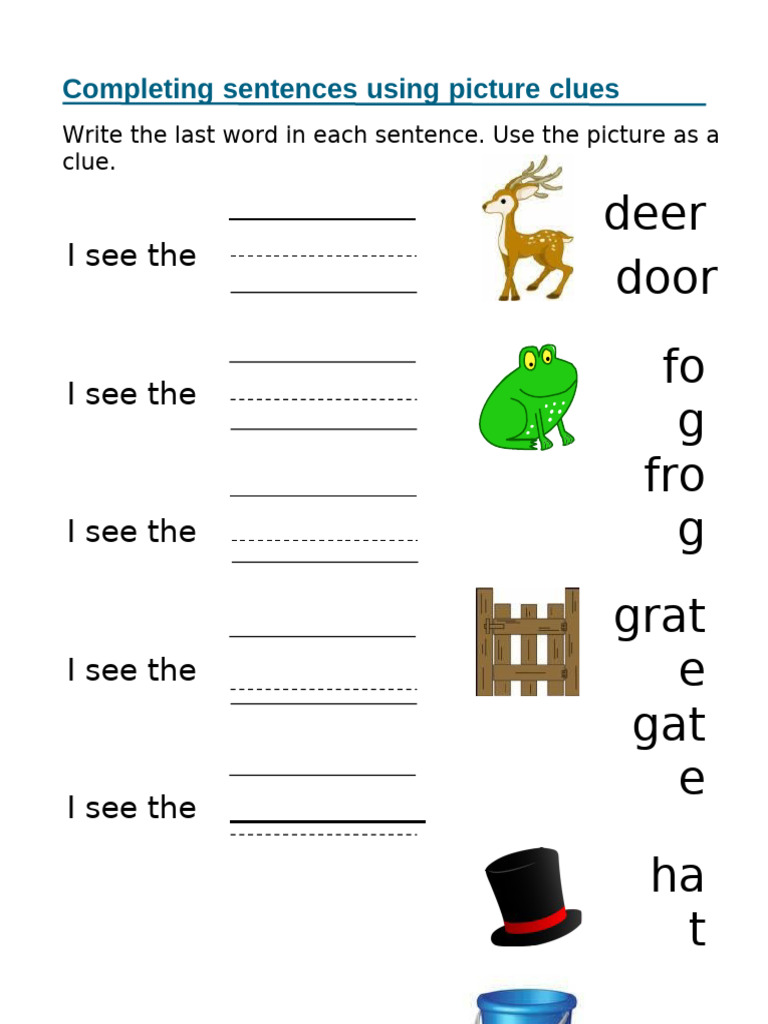 KG Complete The Sentence 4 | PDF