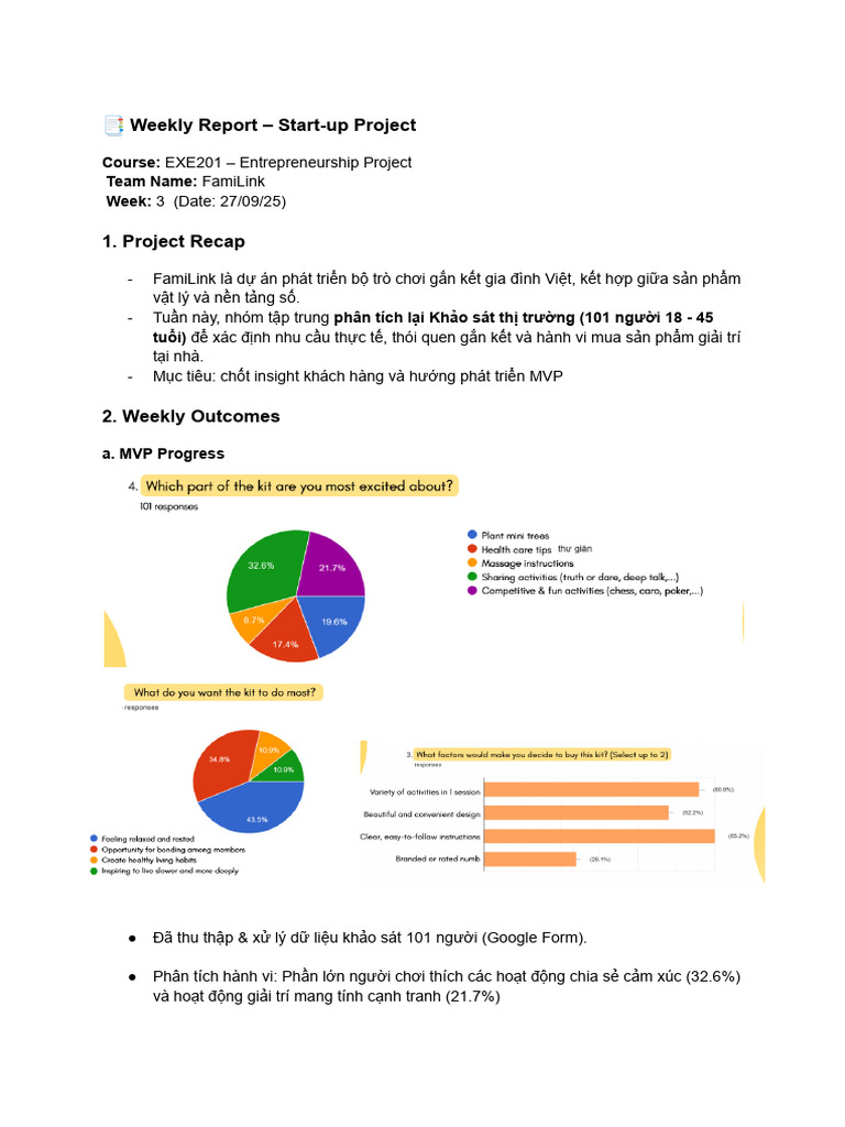 (27!09!25) Weekly Report 3 - Familink | PDF