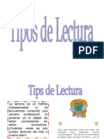 Tipos de Lectura