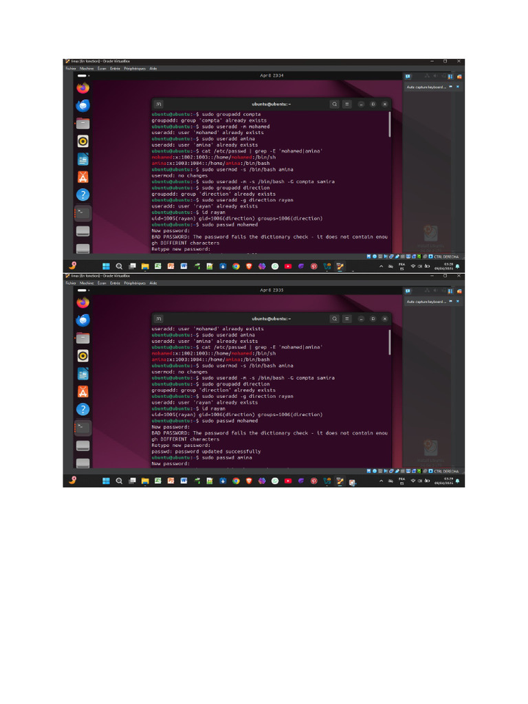 Gestion des utilisateurs sous Linux | PDF