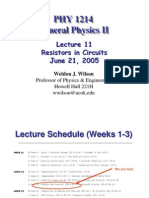 PHY 1214 General Physics II