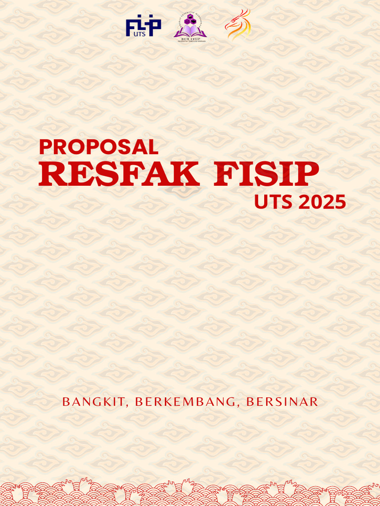 Proposal RESFAK FISIP UTS 2025 | PDF