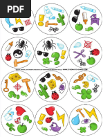 Printable Dobble Game Guide | PDF | Consumer Goods | Ephemera