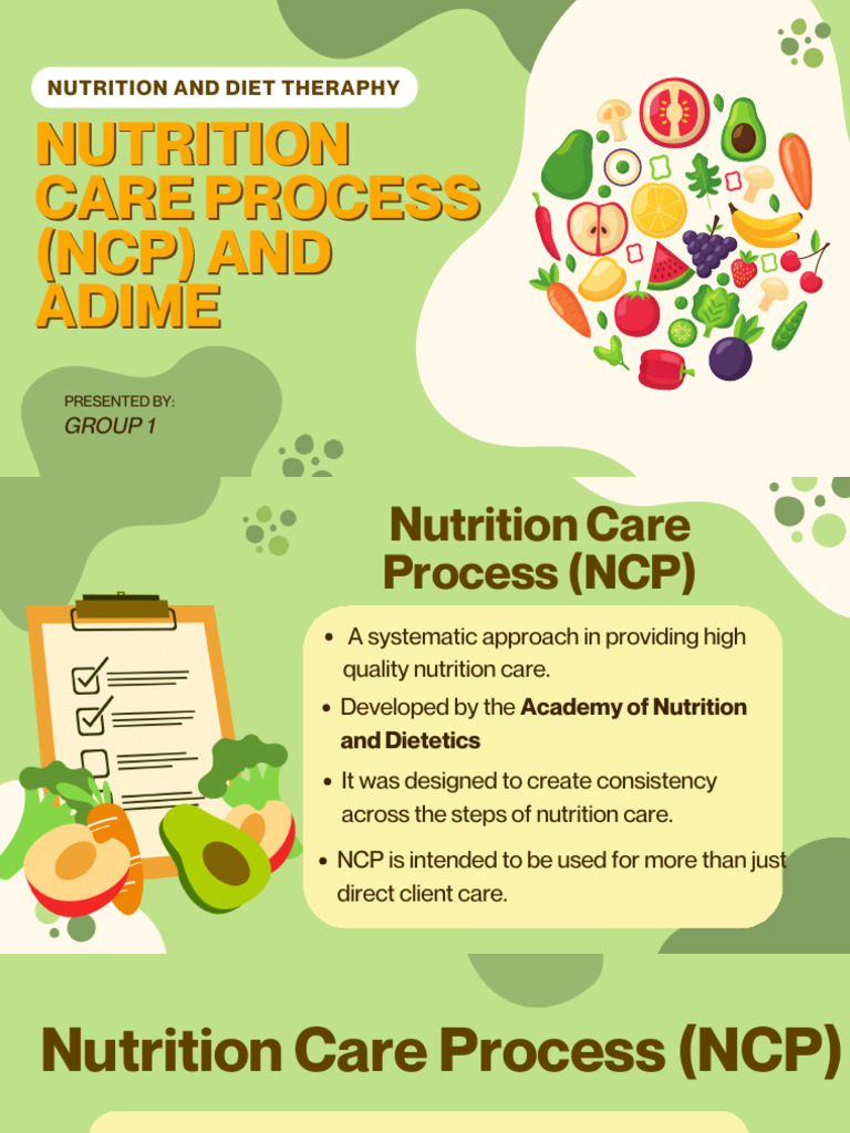 Nutrition Care Process Overview | PDF | Malnutrition | Nutrition