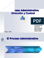 El Proceso Administrativo Direccion y Control