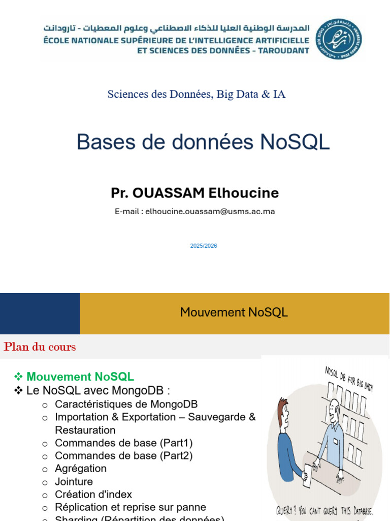 Introduction aux bases de données NoSQL | PDF | NoSQL | Bases de données