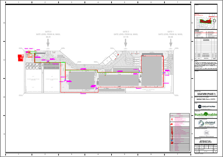 Ff-100 Setting Out Plan | PDF