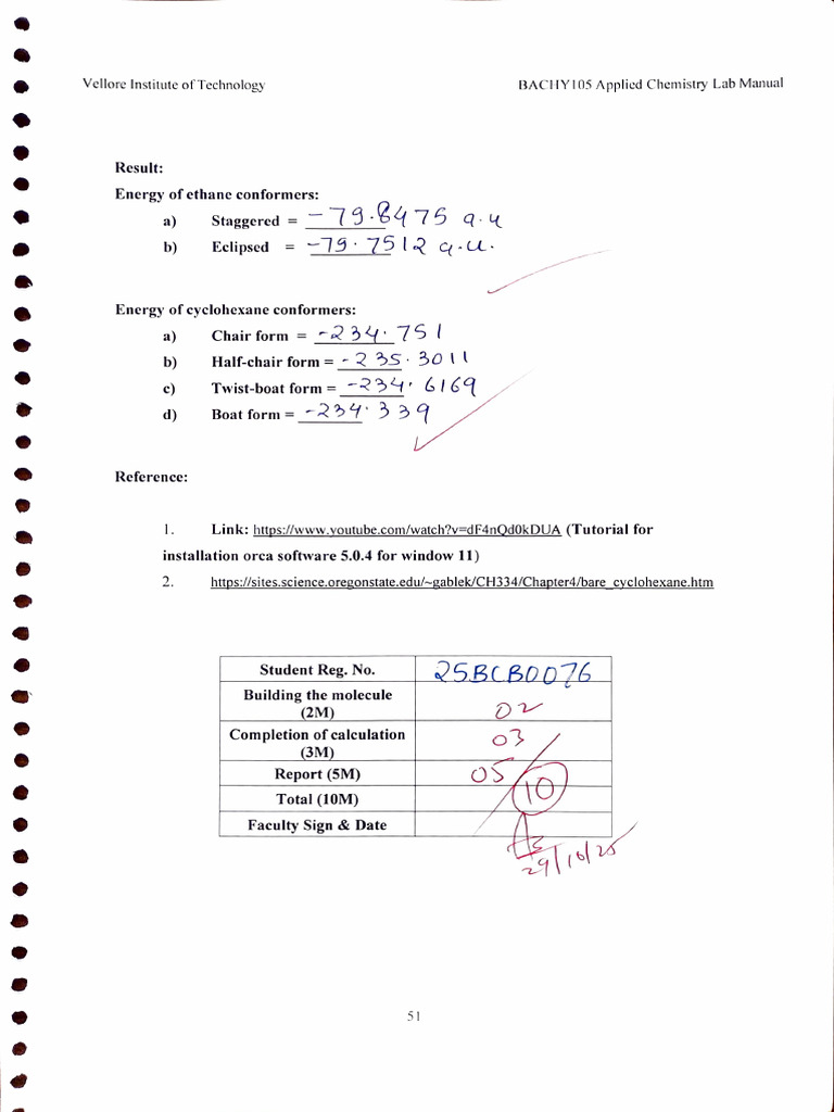 Chem Exp 8 | PDF
