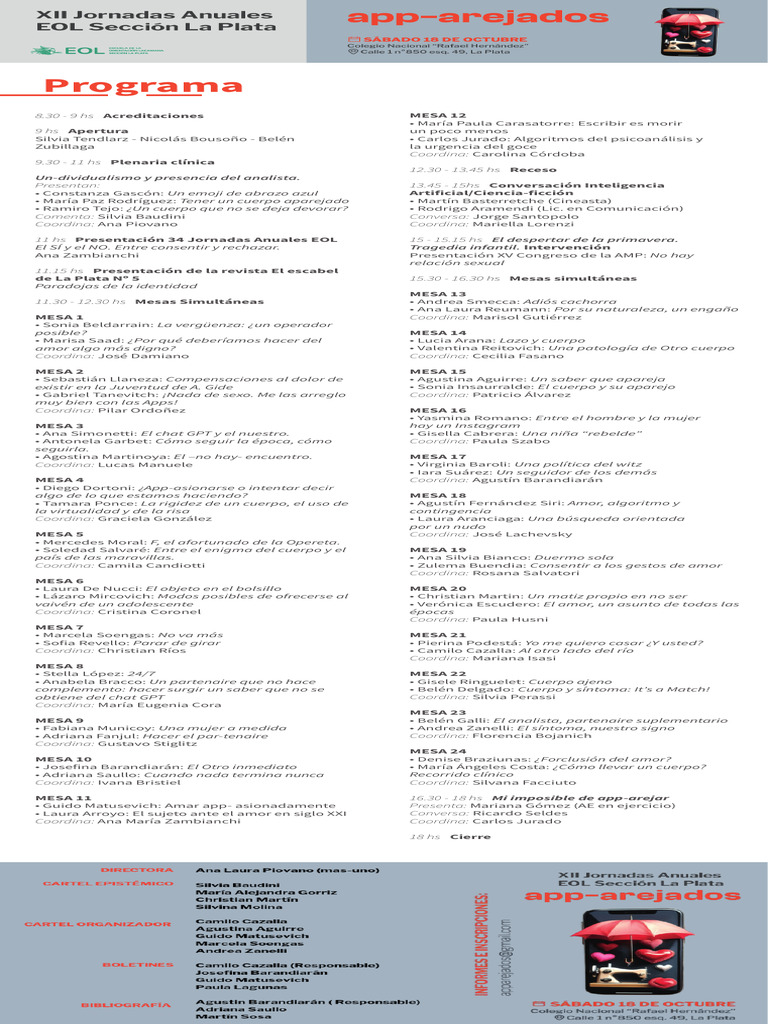 Programa EOL 2025 | PDF