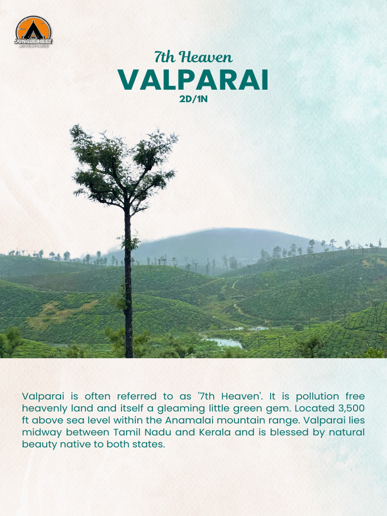 Valparai 2D/1N Adventure Package | PDF