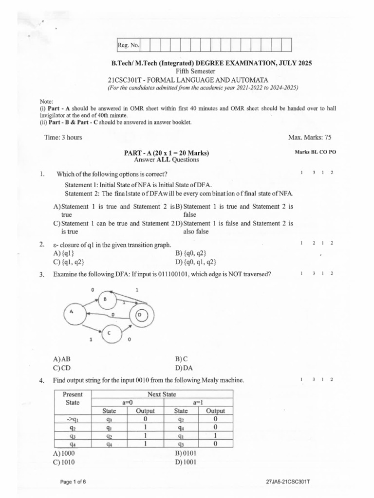 University Question1 | PDF
