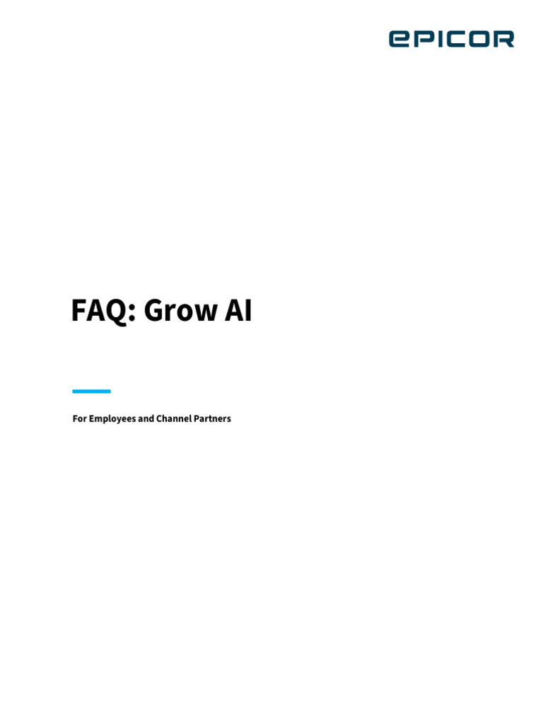 Grow Ai Internal Faq en Us | PDF | Artificial Intelligence ...